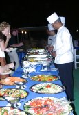 Buffet auf dem Sonnendeck